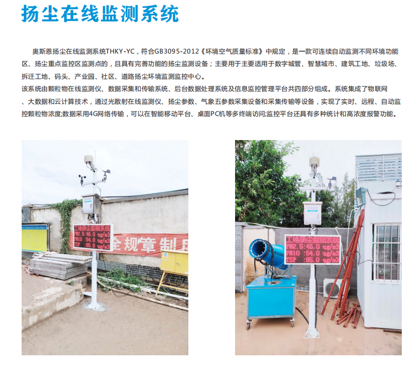 拓海曠云提供揚塵監(jiān)測治理管控方案